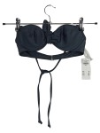 Vorschaubild 1 von Bikini-Oberteil Damen Gr. 36/S Schwarz Polyamid Elasthan Uni Feminin