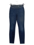 Vorschaubild 1 von Damen Jeans Slim Fit Hose Blau Gr. W24 L30 Rippstrick Casual