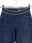Vorschaubild 3 von Damen Jeans Slim Fit Hose Blau Gr. W24 L30 Rippstrick Casual