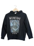 Vorschaubild 1 von Wednesday Hoodie Kinder Gr. 152 Schwarz Kapuzenpullover Netflix Serie