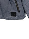 Vorschaubild 2 von Herren Steppjacke Blau Gr. 50/L Casual Strukturmuster Reißverschluss