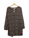 Vorschaubild 1 von Freizeitkleid Damen Mehrfarbig Gr. 40/L Polyester Elasthan Casual