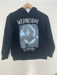Vorschaubild 10 von Wednesday Hoodie Kinder Gr. 152 Schwarz Kapuzenpullover Netflix Serie