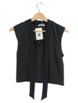 Vorschaubild 1 von Damen Pullunder Schwarz Gr. 38/M mit Schleife Modern