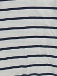 Vorschaubild 4 von Damen Poloshirt gestreift kurzarm Baumwolle Gr. 36 weiß