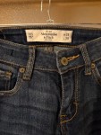 Vorschaubild 5 von Damen Slim Fit Jeans Blau W24 L29 Cut-Outs
