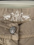 Vorschaubild 3 von Damen Stoffhose Beige Casual Uni Gr. W35/44/XXL Baumwolle Elasthan