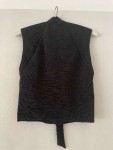 Vorschaubild 2 von Damen Pullunder Schwarz Gr. 38/M mit Schleife Modern