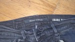 Vorschaubild 3 von Damen Jeans Slim Fit Grau W28/36 S Baumwolle Elasthan Fransen
