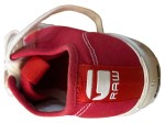 Vorschaubild 5 von Damen Sneaker Low Schnürung Textil Rot Gr. 39 Freizeit