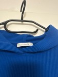Vorschaubild 3 von Kapuzenpullover Damen Blau Rippstrick Gr. 38 M Casual Freizeit