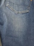 Vorschaubild 3 von Ripped Jeans Kinder Gr. 164 Blau Baumwolle Uni Casual 68 cm 75 cm L30