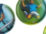 Vorschaubild 2 von 5er Set Fußball Sammelobjekte Mehrfarbig Sammelkarte Kinder