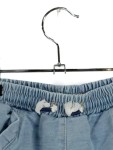 Vorschaubild 5 von Mädchen Shorts Hose Gr. 82 Blau Baumwolle Rüschen
