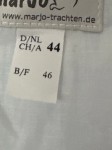 Vorschaubild 6 von Dirndl Damen Trachtenkleid Gr. 44 Türkis Pink Kariert mit Schürze