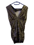 Vorschaubild 1 von Damen Abendkleid Pailletten Gold Gr. 40/L Glamourös Party