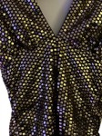Vorschaubild 4 von Damen Abendkleid Pailletten Gold Gr. 40/L Glamourös Party