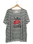 Vorschaubild 1 von T-Shirt Damen Mehrfarbig Gr. 52/6XL Polyester Viskose Gestreift
