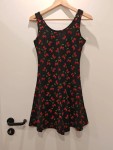 Vorschaubild 3 von Rock Rebel A-Linien Kleid Damen S 36 Schwarz Grafik Retro Party Cocktailkleid