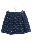 Vorschaubild 1 von Mint & Berry Damen Minirock Gr. 40 Blau gepunktet Freizeit