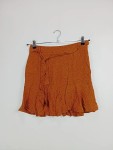 Vorschaubild 2 von Hosenrock Damen Gr. 38/M Braun Viskose Punkte Feminin