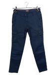 Vorschaubild 1 von Damen Cargohose Gr. 28 Blau Casual Baumwolle