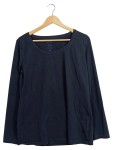 Vorschaubild 1 von Langarmshirt Damen Gr. 44/XXL Grau Basic