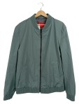Vorschaubild 1 von Bomberjacke Kinder Gr. 98 Oliv Baumwolle Elasthan Uni Casual Freizeit