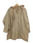 Vorschaubild 1 von Damen Parka Jacke mit Kapuze Gr. 38 Beige Casual Leichte Jacke