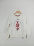 Vorschaubild 2 von Damen Sweatshirt Gr. 38/M Weiß Maritim Anker-Print