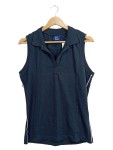 Vorschaubild 1 von Damen Poloshirt Ärmellos Gr. 40/L Blau Sportlich