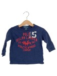 Vorschaubild 1 von Polo by Ralph Lauren Kinder Langarmshirt Gr. 74 (9 Monate) Blau Casual Logo