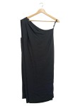 Vorschaubild 1 von Damen festliches One-Shoulder Kleid Gr. 38 Schwarz
