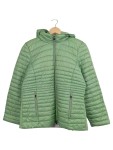Vorschaubild 1 von Steppjacke Damen Grün Gr. 40/L Polyamid Uni Casual Langarm