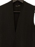 Vorschaubild 3 von Damen Strickkleid Strukturmuster Midikleid Business Schwarz Gr. 40/L
