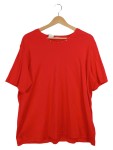Vorschaubild 1 von Damen T-Shirt Rot Gr. 48/4XL Casual Kurzarm Strasssteine