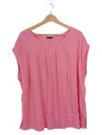 Vorschaubild 1 von Damen Pullover Gr. 48 Pink Kurzarm Casual