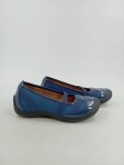 Vorschaubild 2 von Damen Ballerinas Gr. 37 Blau Textil Synthetik Slip-On