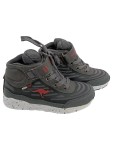 Vorschaubild 1 von Schneestiefel Kinder Gr. 30 Grau Synthetik Schnürung Klettverschluss