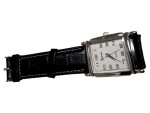 Vorschaubild 2 von Damen Armbanduhr Lederoptik Schwarz Klassisch Business Tierdruck