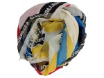 Vorschaubild 1 von Schal Tuch Mondrian-Muster Mehrfarbig 140x135 cm Damen