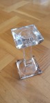 Vorschaubild 1 von Kerzenhalter Glas Modern Transparent 22cm Kerzenständer Elegant