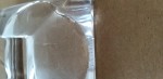 Vorschaubild 2 von Kerzenhalter Glas Modern Transparent 22cm Kerzenständer Elegant