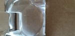Vorschaubild 2 von Glas Kerzenhalter Eckig Modern Transparent 22cm
