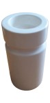 Vorschaubild 1 von Kerzenhalter Keramik Weiß Modern 12,5 cm Teelichthalter