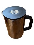 Vorschaubild 1 von Isolierkanne Thermoskanne Silber 24cm Metall Logo Alltag
