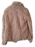 Vorschaubild 5 von Damen Felljacke Kunstpelz Beige Gr. 36/S Freizeit Casual