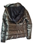 Vorschaubild 2 von Steppjacke Damen Casual Gold Kapuze Reißverschluss Gr. 34 XS