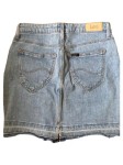Vorschaubild 2 von Damen Jeansrock Minirock Blau Gr. S Baumwolle Casual
