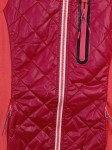 Vorschaubild 3 von Steppjacke Damen Rot Gr. 36/S Polyester Uni Sportlich Langarm Outdoor
